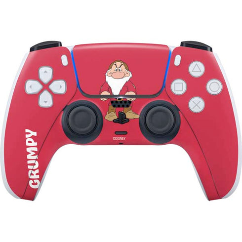 Disney Snow White Grumpy Dwarf PS5 Controller Skin